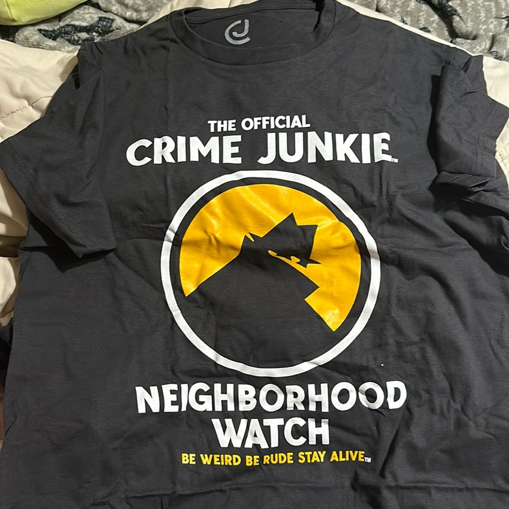 Crime junkie podcast merch